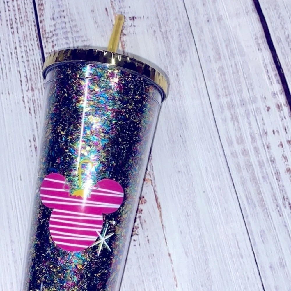 Disney holiday cheer glitter tumblr
